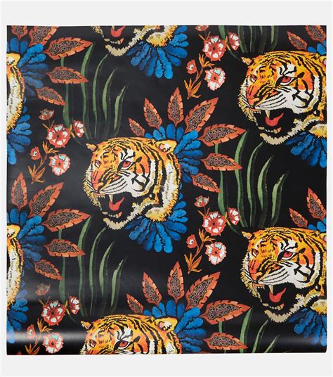 gucci heron wallpaper dupe|Gucci tiger leaf wallpaper.